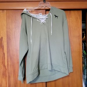 Lace Front PINK Hoodie